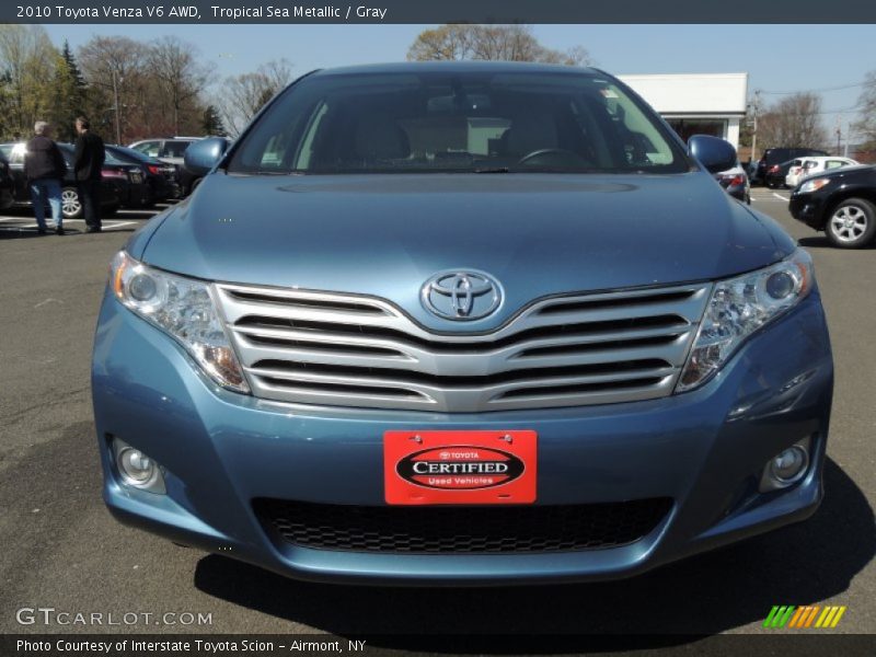 Tropical Sea Metallic / Gray 2010 Toyota Venza V6 AWD