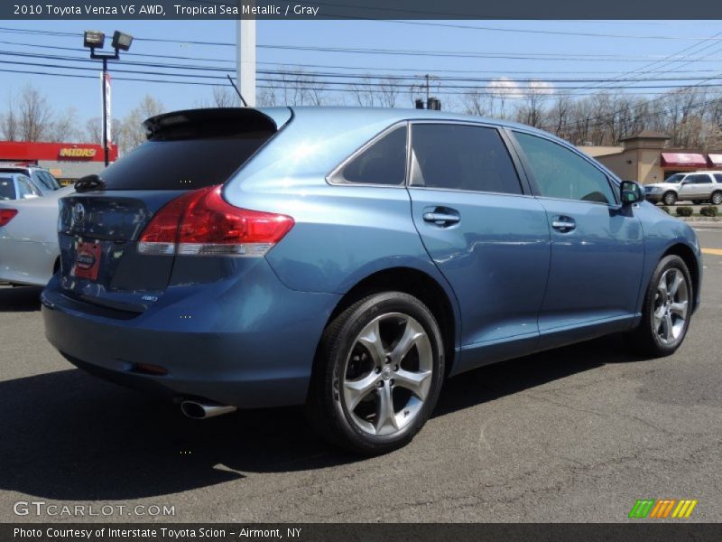 Tropical Sea Metallic / Gray 2010 Toyota Venza V6 AWD