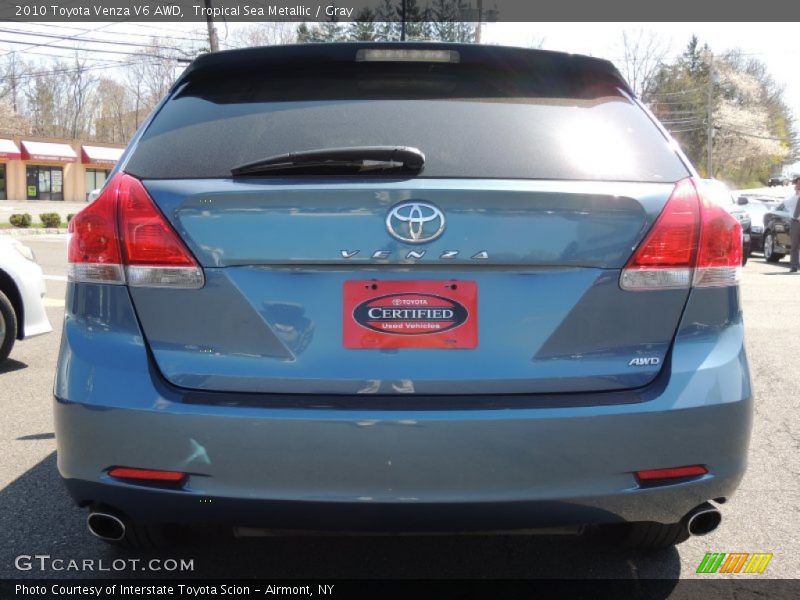 Tropical Sea Metallic / Gray 2010 Toyota Venza V6 AWD