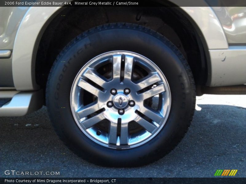 Mineral Grey Metallic / Camel/Stone 2006 Ford Explorer Eddie Bauer 4x4