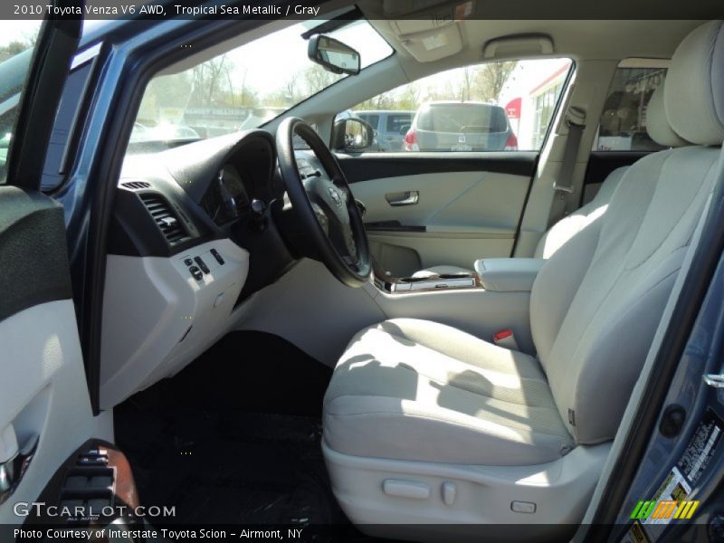 Tropical Sea Metallic / Gray 2010 Toyota Venza V6 AWD