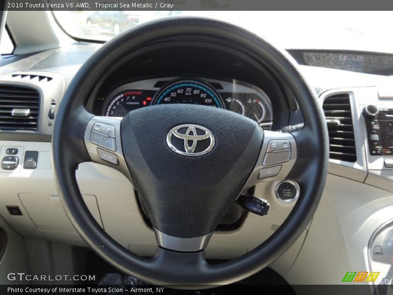 Tropical Sea Metallic / Gray 2010 Toyota Venza V6 AWD