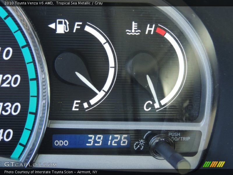 Tropical Sea Metallic / Gray 2010 Toyota Venza V6 AWD