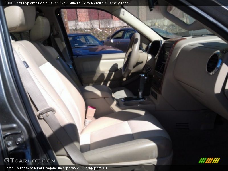 Mineral Grey Metallic / Camel/Stone 2006 Ford Explorer Eddie Bauer 4x4