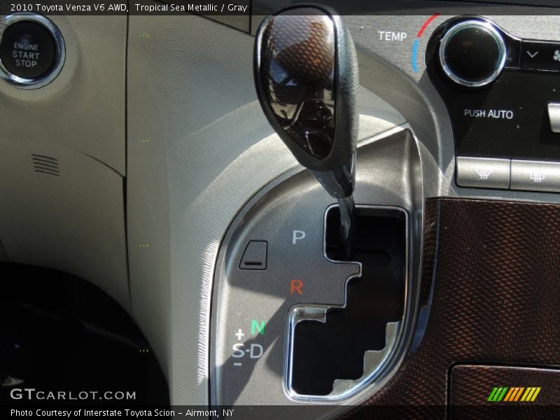 Tropical Sea Metallic / Gray 2010 Toyota Venza V6 AWD