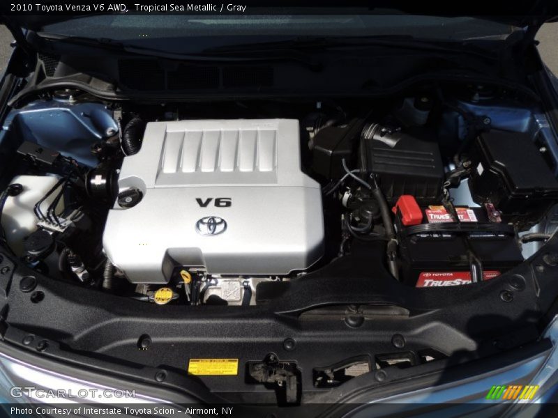Tropical Sea Metallic / Gray 2010 Toyota Venza V6 AWD