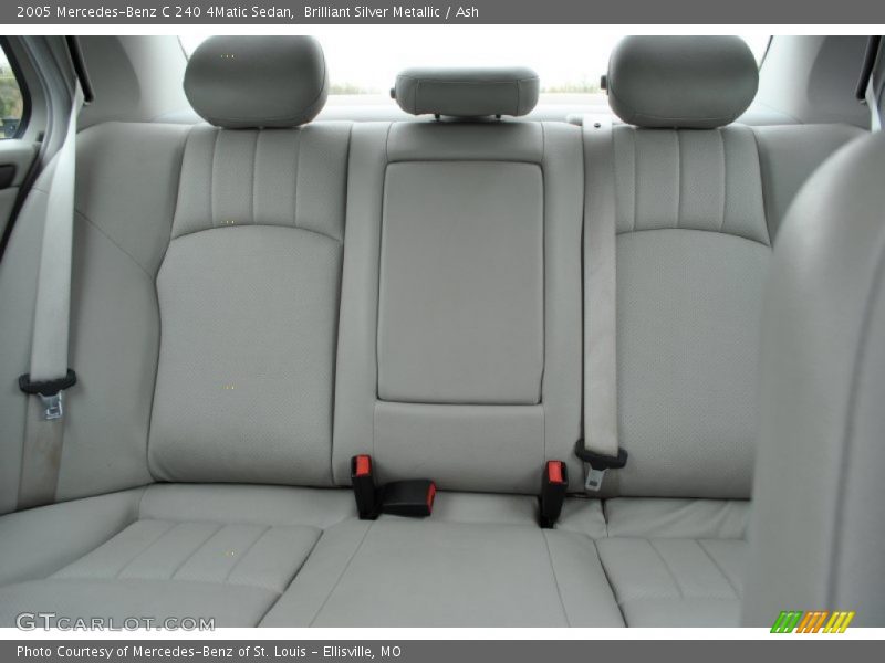 Brilliant Silver Metallic / Ash 2005 Mercedes-Benz C 240 4Matic Sedan