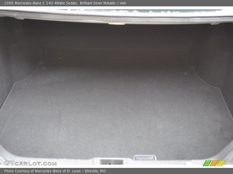 Brilliant Silver Metallic / Ash 2005 Mercedes-Benz C 240 4Matic Sedan