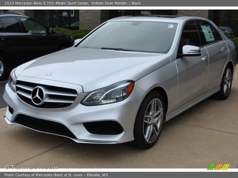 Front 3/4 View of 2014 E 350 4Matic Sport Sedan