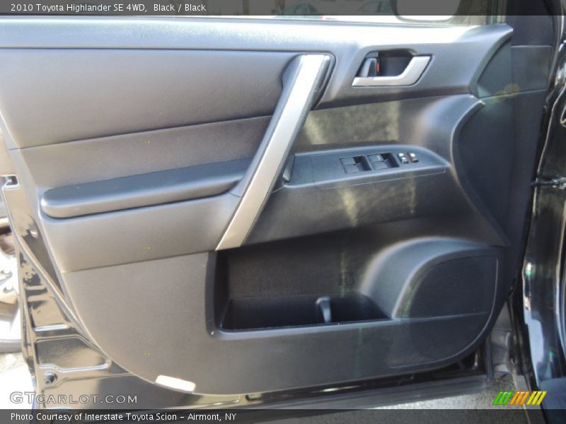 Black / Black 2010 Toyota Highlander SE 4WD