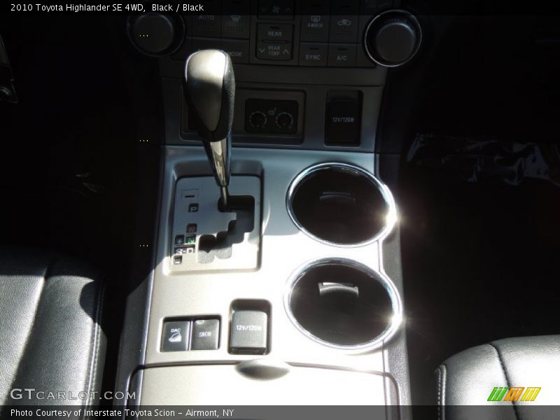 Black / Black 2010 Toyota Highlander SE 4WD
