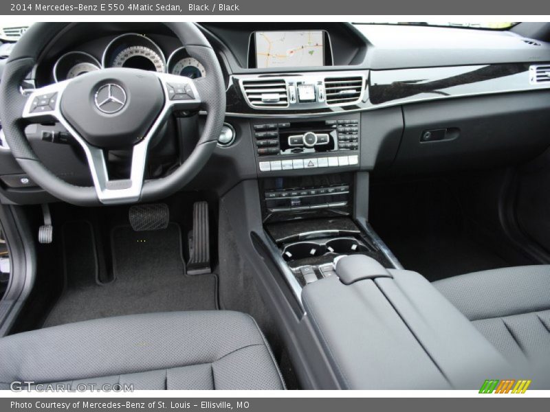 Dashboard of 2014 E 550 4Matic Sedan