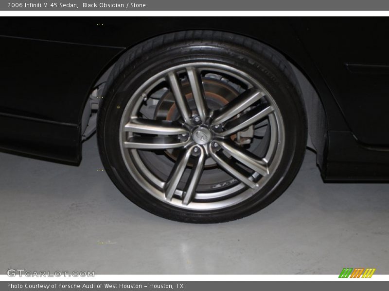 Black Obsidian / Stone 2006 Infiniti M 45 Sedan
