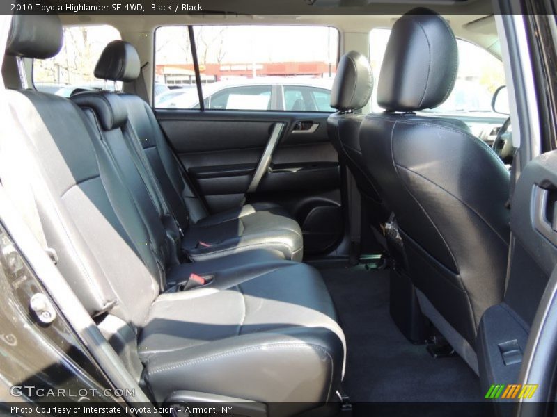 Black / Black 2010 Toyota Highlander SE 4WD