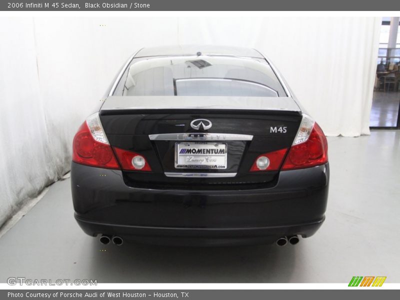 Black Obsidian / Stone 2006 Infiniti M 45 Sedan