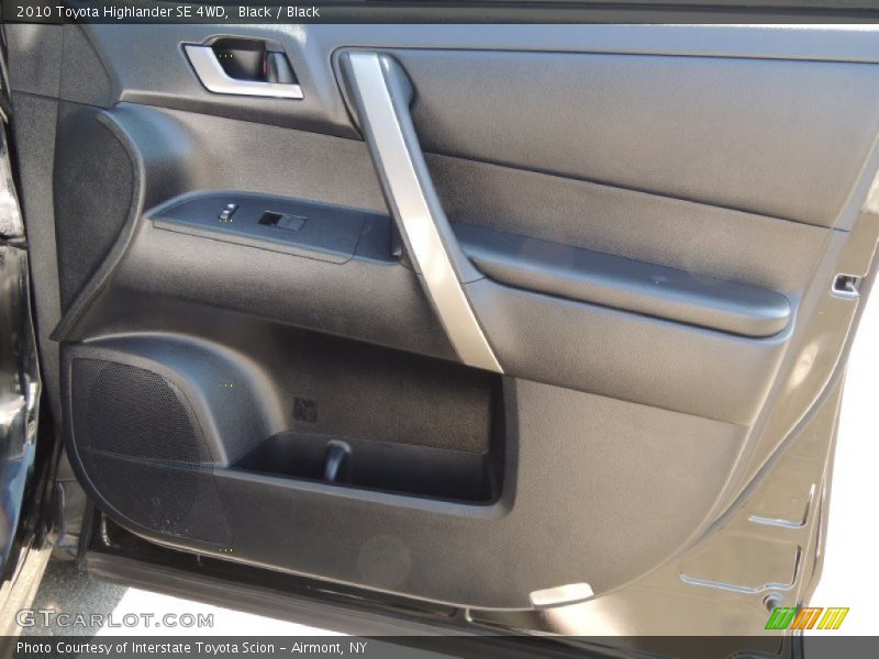 Black / Black 2010 Toyota Highlander SE 4WD