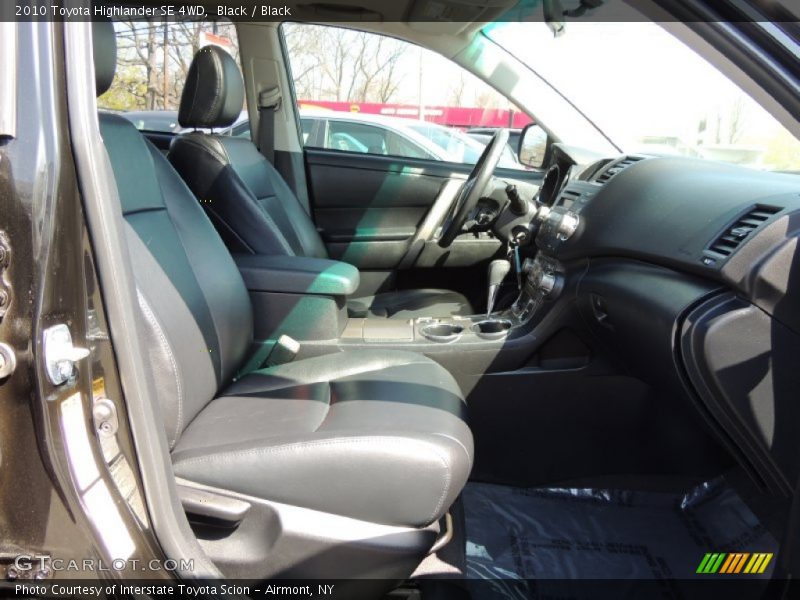 Black / Black 2010 Toyota Highlander SE 4WD