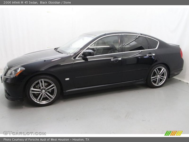 Black Obsidian / Stone 2006 Infiniti M 45 Sedan