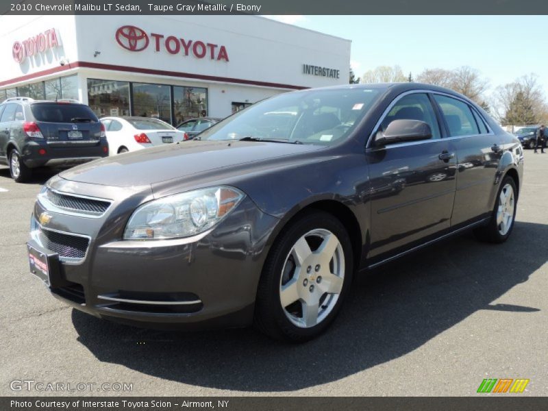 Taupe Gray Metallic / Ebony 2010 Chevrolet Malibu LT Sedan