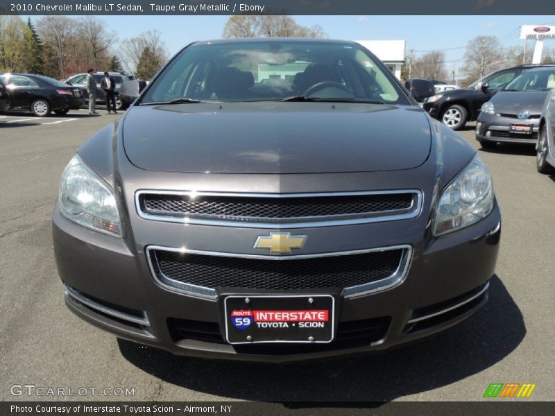Taupe Gray Metallic / Ebony 2010 Chevrolet Malibu LT Sedan