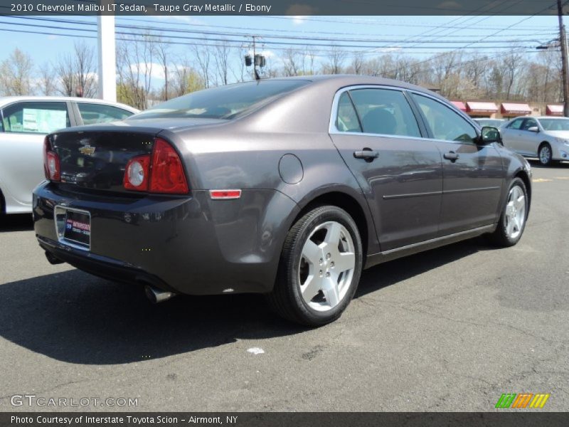 Taupe Gray Metallic / Ebony 2010 Chevrolet Malibu LT Sedan