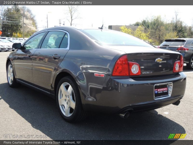Taupe Gray Metallic / Ebony 2010 Chevrolet Malibu LT Sedan