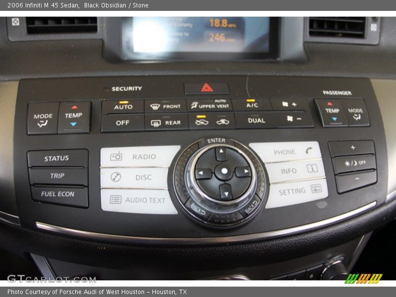 Black Obsidian / Stone 2006 Infiniti M 45 Sedan