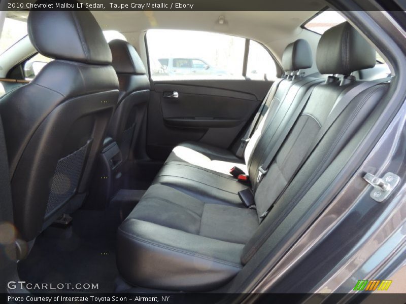 Rear Seat of 2010 Malibu LT Sedan