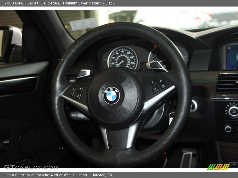  2008 5 Series 550i Sedan Steering Wheel