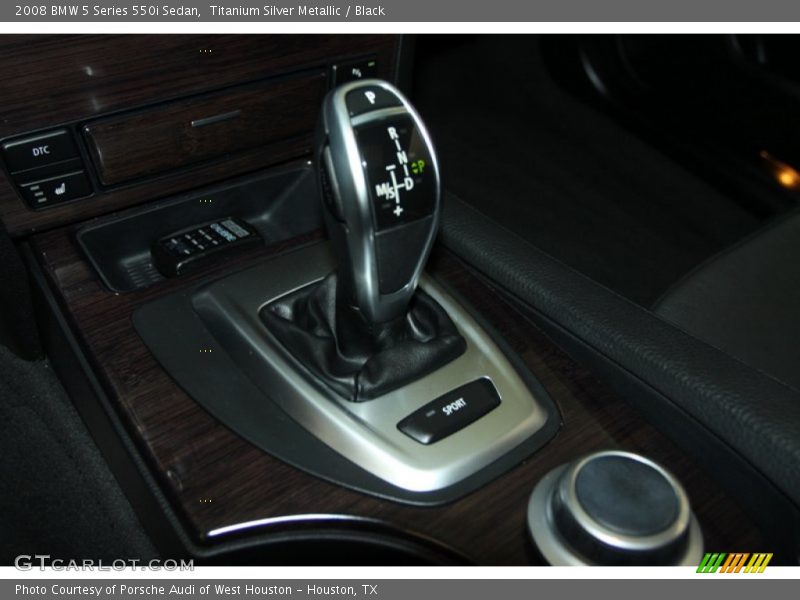  2008 5 Series 550i Sedan 6 Speed Sport Automatic Shifter