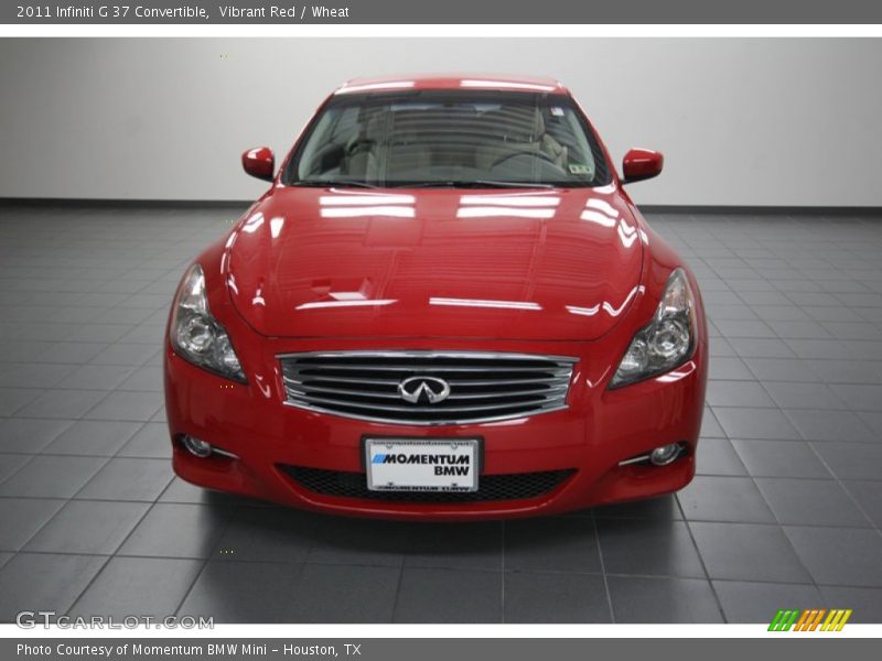 Vibrant Red / Wheat 2011 Infiniti G 37 Convertible