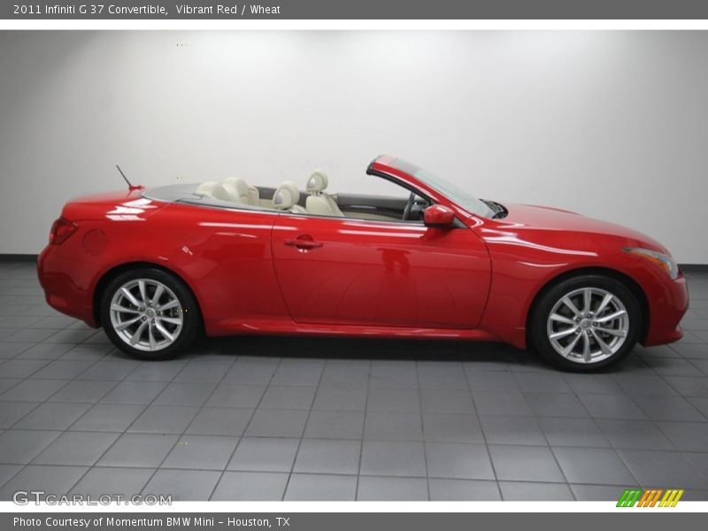  2011 G 37 Convertible Vibrant Red