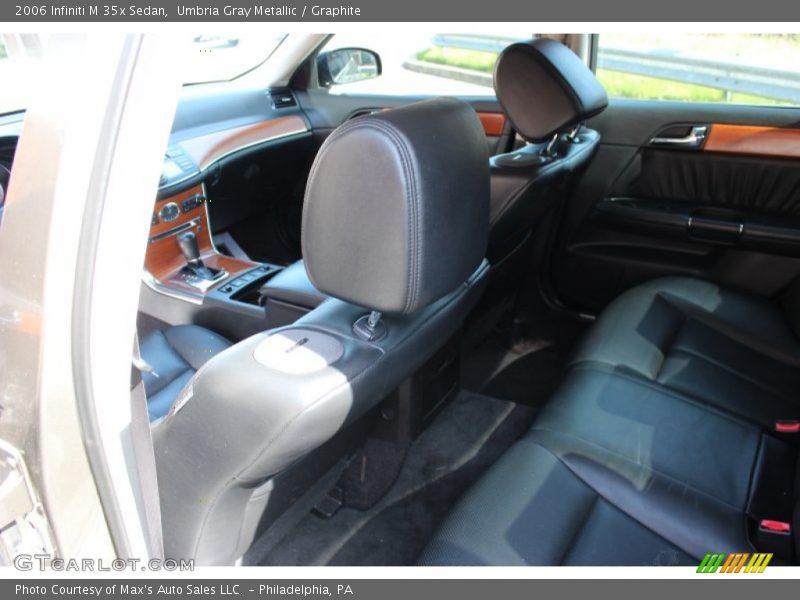 Umbria Gray Metallic / Graphite 2006 Infiniti M 35x Sedan