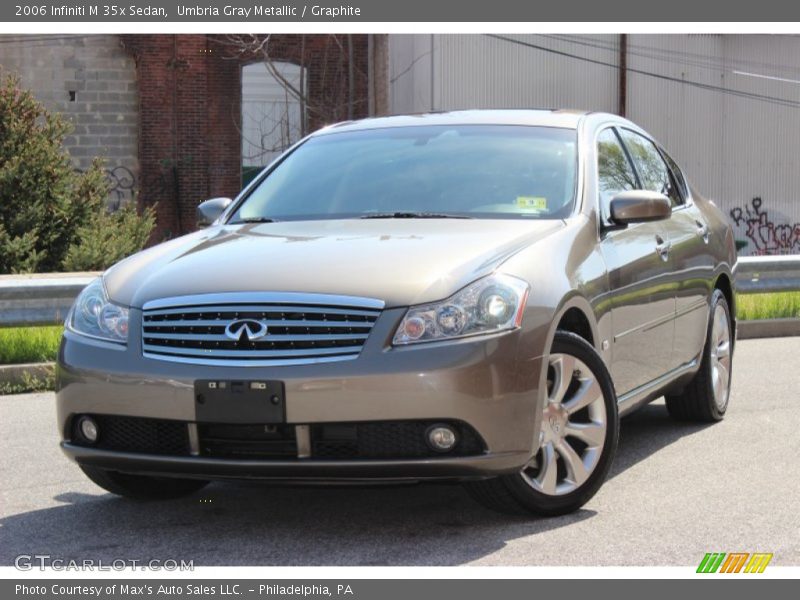 Umbria Gray Metallic / Graphite 2006 Infiniti M 35x Sedan