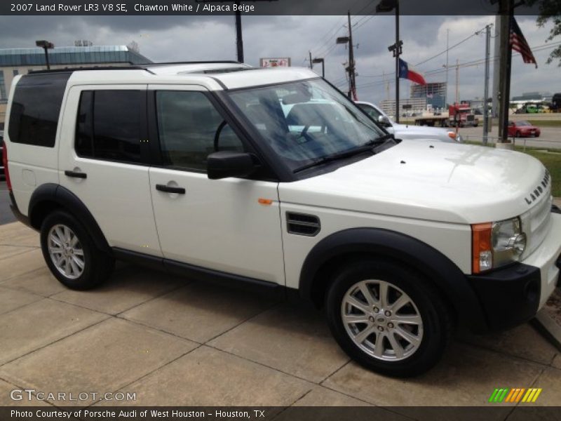 Chawton White / Alpaca Beige 2007 Land Rover LR3 V8 SE