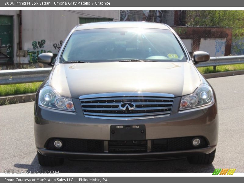 Umbria Gray Metallic / Graphite 2006 Infiniti M 35x Sedan