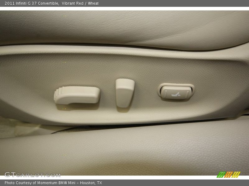 Vibrant Red / Wheat 2011 Infiniti G 37 Convertible