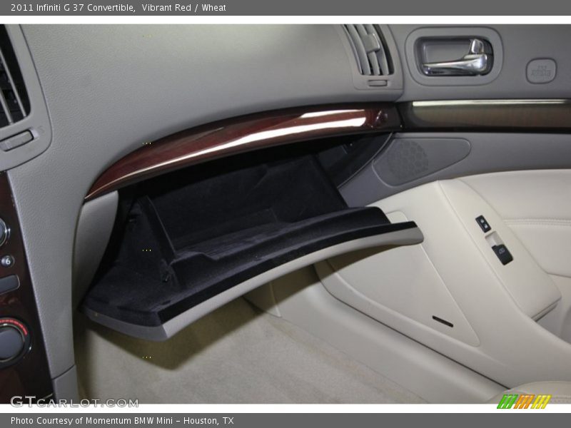 Vibrant Red / Wheat 2011 Infiniti G 37 Convertible