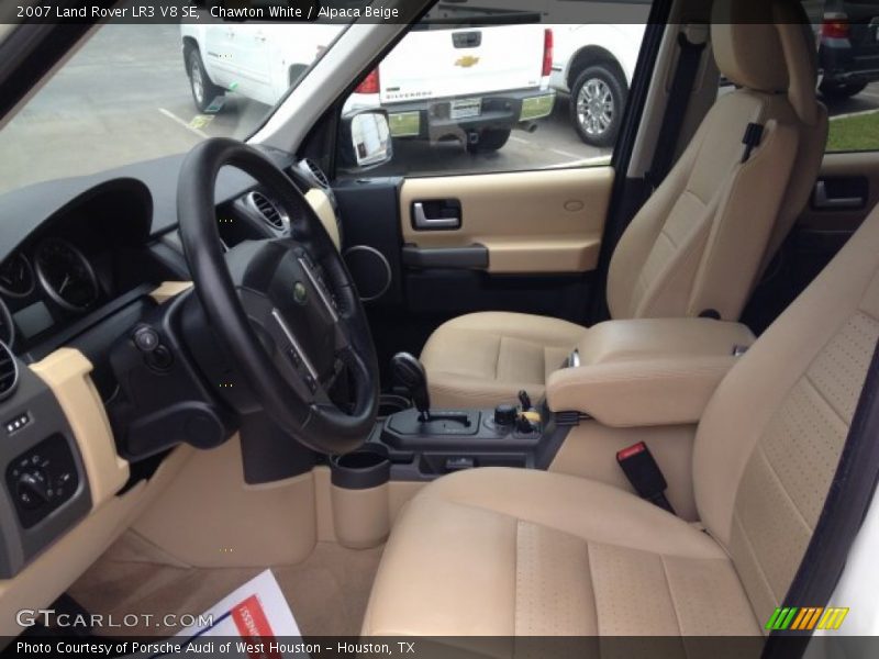 Chawton White / Alpaca Beige 2007 Land Rover LR3 V8 SE