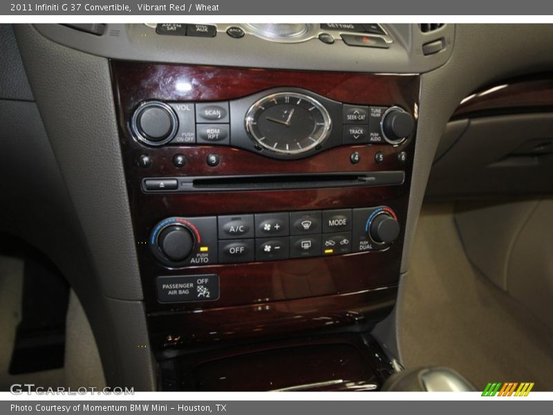 Vibrant Red / Wheat 2011 Infiniti G 37 Convertible