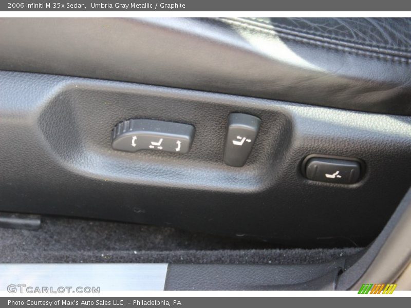 Umbria Gray Metallic / Graphite 2006 Infiniti M 35x Sedan