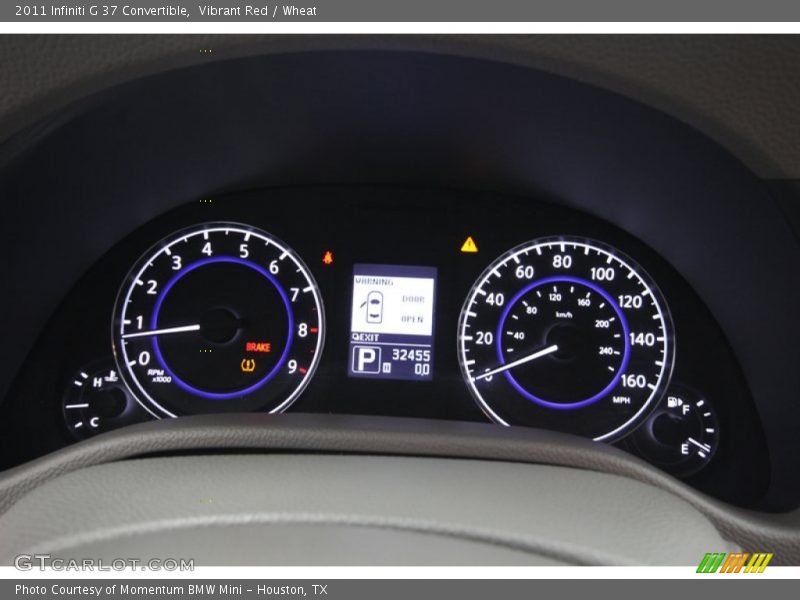  2011 G 37 Convertible 37 Convertible Gauges