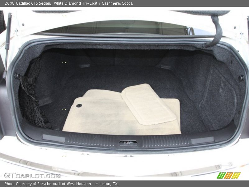 White Diamond Tri-Coat / Cashmere/Cocoa 2008 Cadillac CTS Sedan