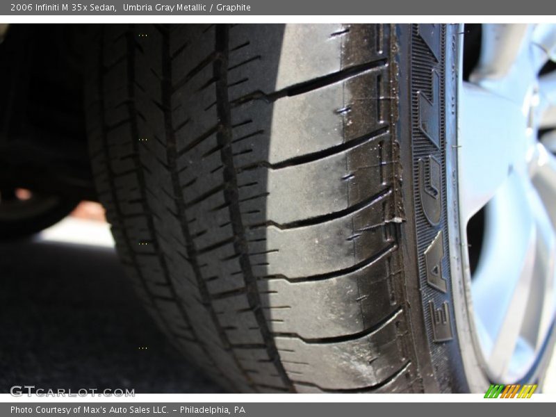 Umbria Gray Metallic / Graphite 2006 Infiniti M 35x Sedan