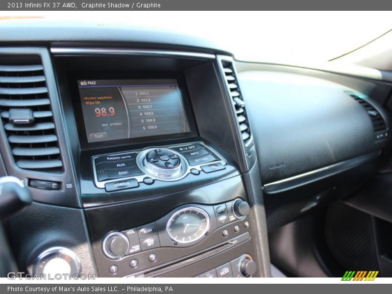 Graphite Shadow / Graphite 2013 Infiniti FX 37 AWD