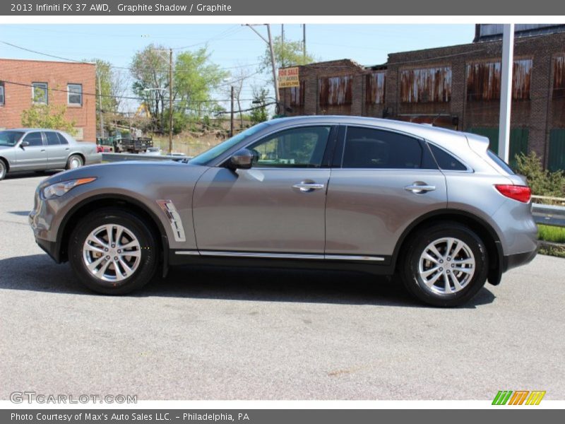 Graphite Shadow / Graphite 2013 Infiniti FX 37 AWD