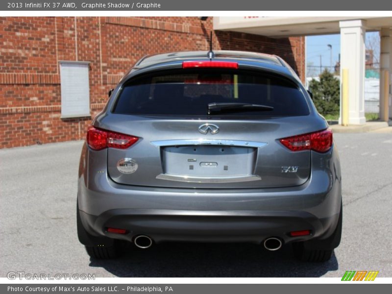 Graphite Shadow / Graphite 2013 Infiniti FX 37 AWD