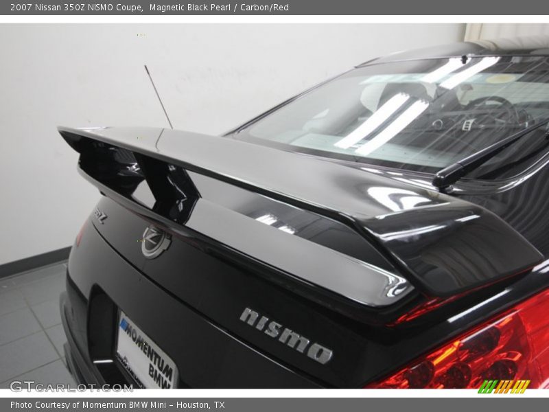 Magnetic Black Pearl / Carbon/Red 2007 Nissan 350Z NISMO Coupe