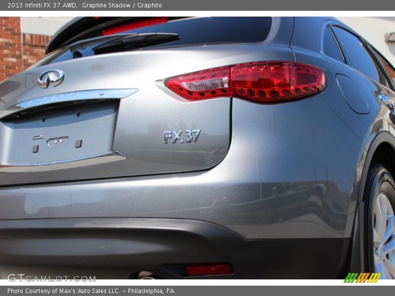 Graphite Shadow / Graphite 2013 Infiniti FX 37 AWD