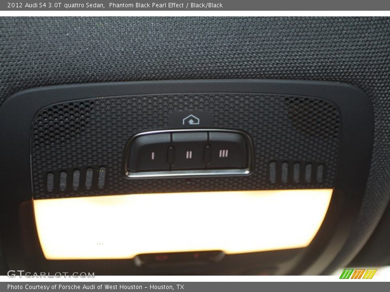 Phantom Black Pearl Effect / Black/Black 2012 Audi S4 3.0T quattro Sedan